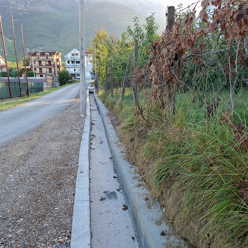 KVALITETNIJA ODVODNJA ATMOSFERSKIH VODA U DONJOJ SUTVARI